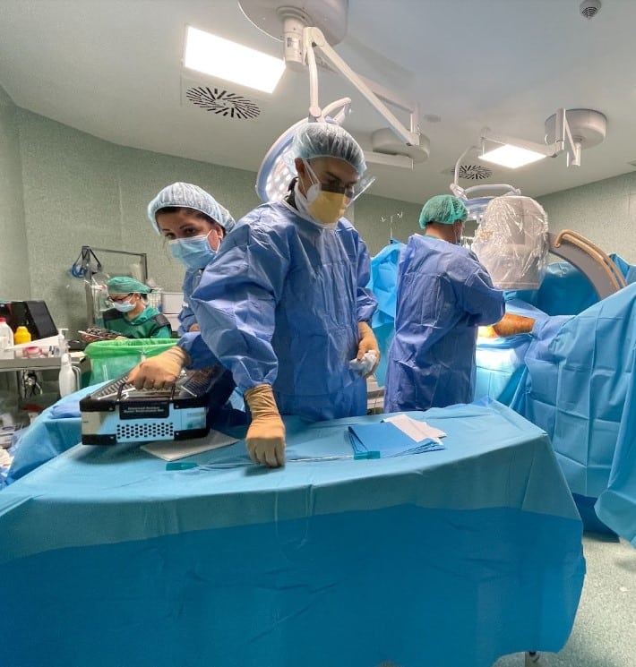 Quirófano Prótesis de rodilla