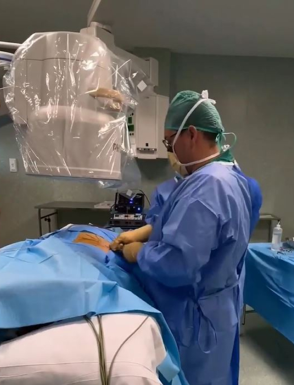 Operación con Dr. González Murillo, Manuel