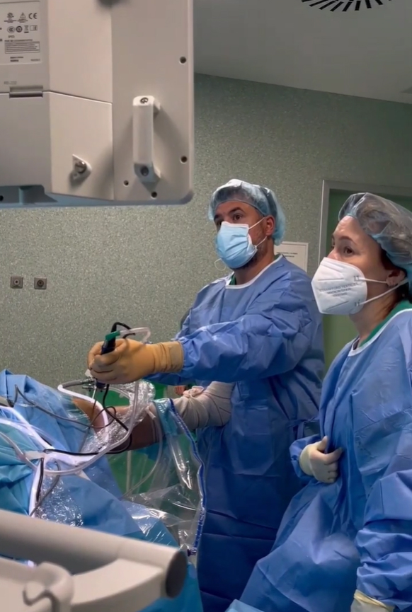 Operación de rodilla